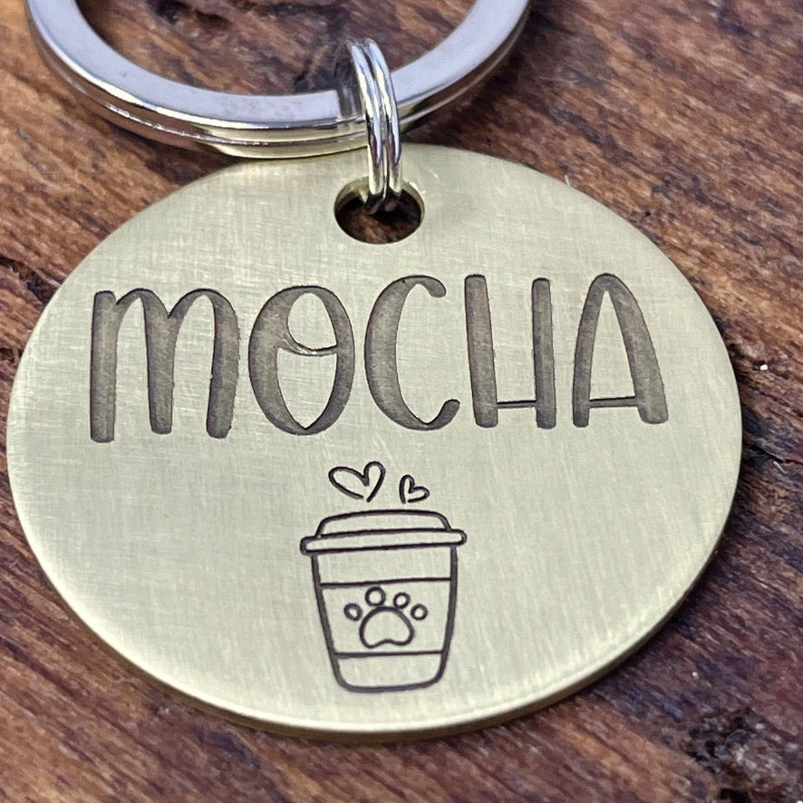 Dog Tag for Coffee Lovers