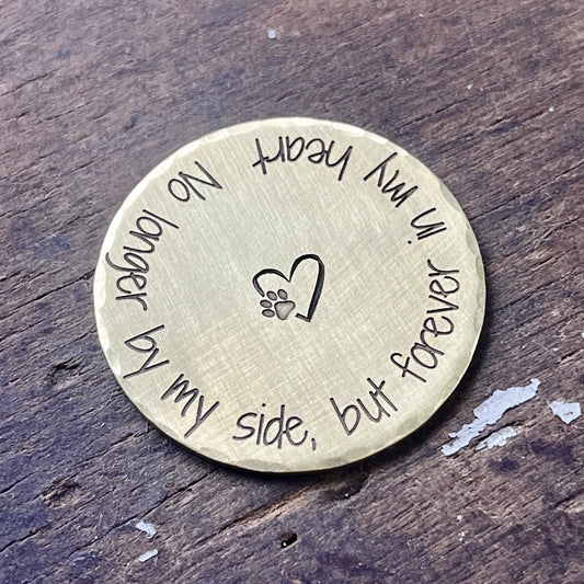 Pet Loss Gift - Memorial Token for Loss of Pet - Dog Memorial