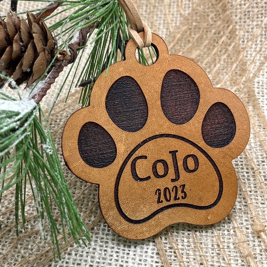 Dog Christmas Ornament - Pet Ornament - Dog Lover Gift Idea - Custom Dog Ornament