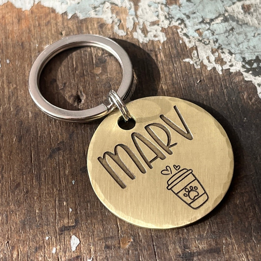 Dog Tag for Coffee Lovers