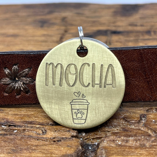 Dog Tag for Coffee Lovers