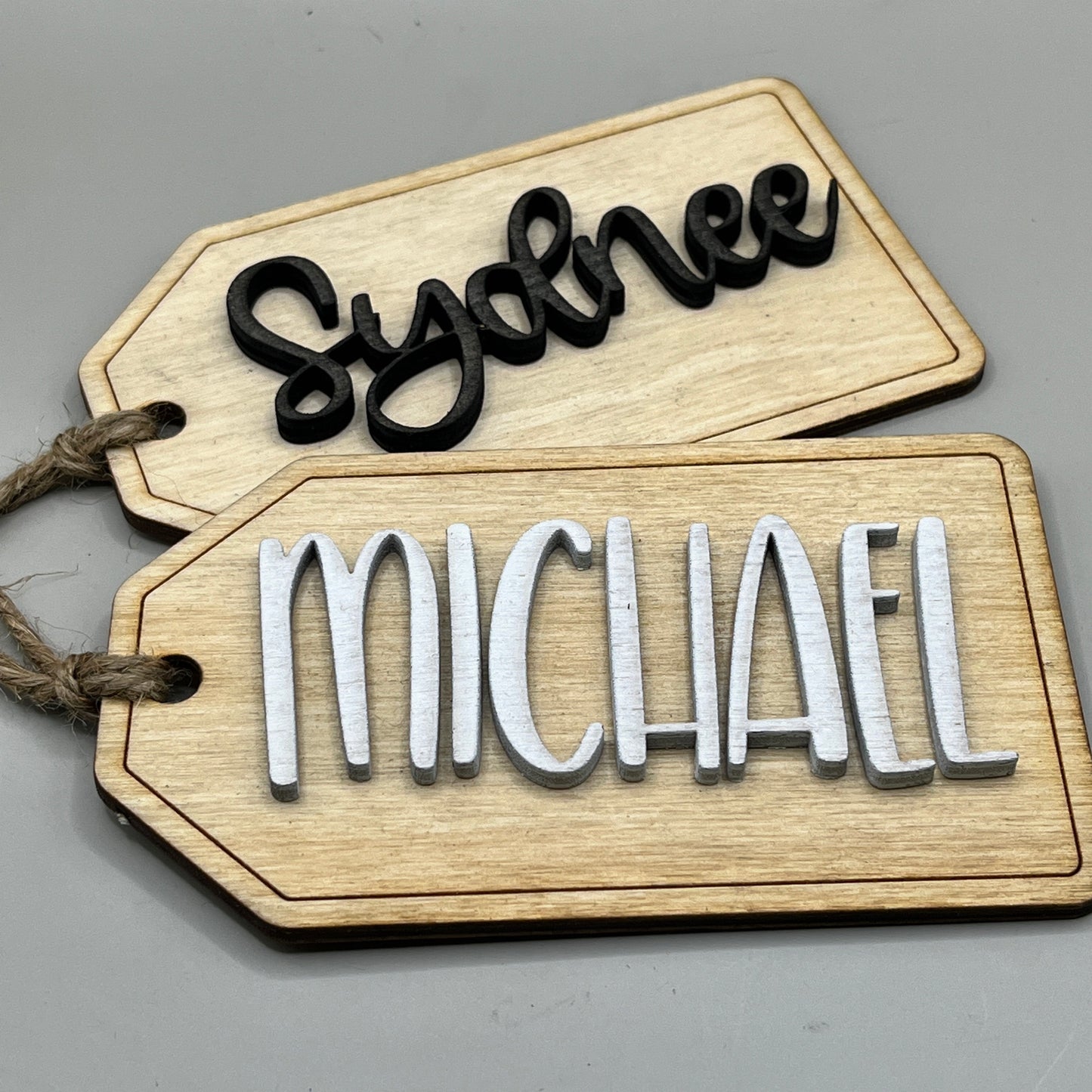 Personalized Wooden Gift Tags